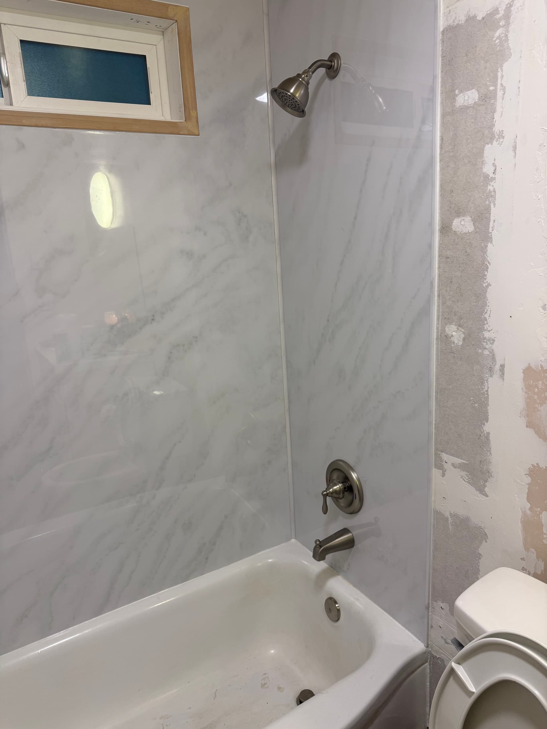 Bathroom Renovation with New Shower Surround