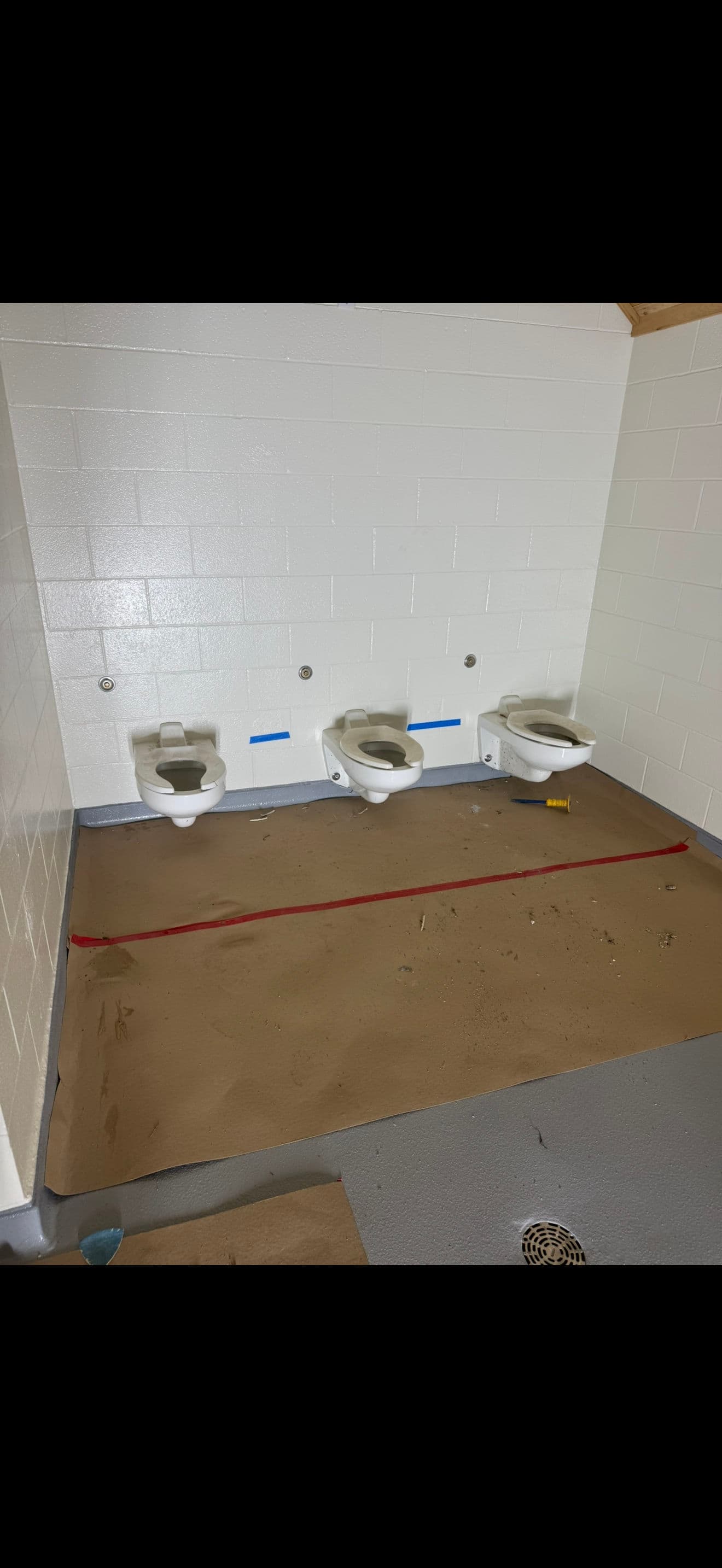 Gallery photos for New Campground Restroom Facility Plumbing Installation Complete: Image #1